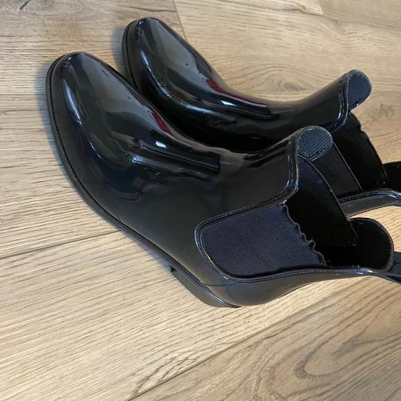 Black rain boot - Picture 3 of 4